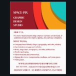 Concepto moderno, publicidad del diseñador gráfico<br><div class="desc">Concepto Moderno,  Diseñador Gráfico Publicitario Volantes Por La Tienda De Tarjetas De Negocios.</div>