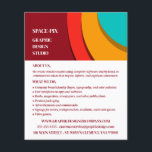 Concepto moderno, publicidad del diseñador gráfico<br><div class="desc">Concepto Moderno,  Diseñador Gráfico Publicitario Volantes Por La Tienda De Tarjetas De Negocios.</div>