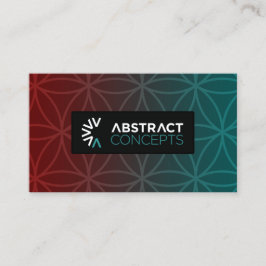 conceptos abstractos tarjetas de visita