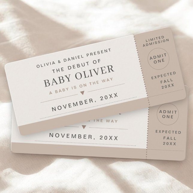 Concert Ticket Pregnancy Announcement (Subido por el creador)