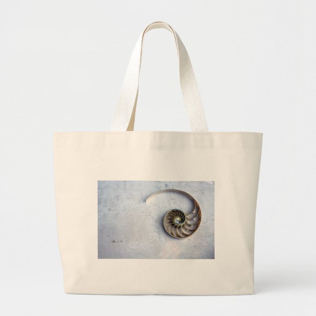 concha de nautilus maraña Bolsa de aletas de Fibon (Frente)