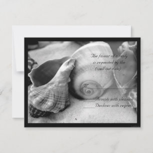 conchas de arena blanca bw rsvp