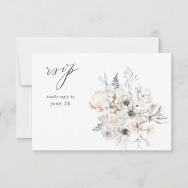 Conchas & Floral Blanca con Comida RSVP 3