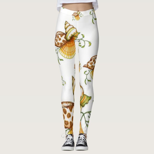 conchas marinas de leggings (Anverso)