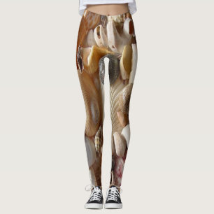 conchas marinas de leggings
