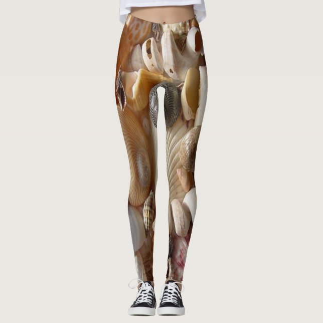 conchas marinas de leggings (Anverso)