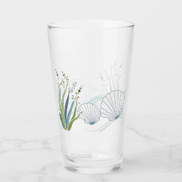 Conchas y algas marinas