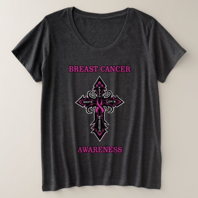 Conciencia cruzada... Cáncer de mama (Anverso del diseño)