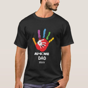 Conciencia de autismo personalizada Camiseta autis