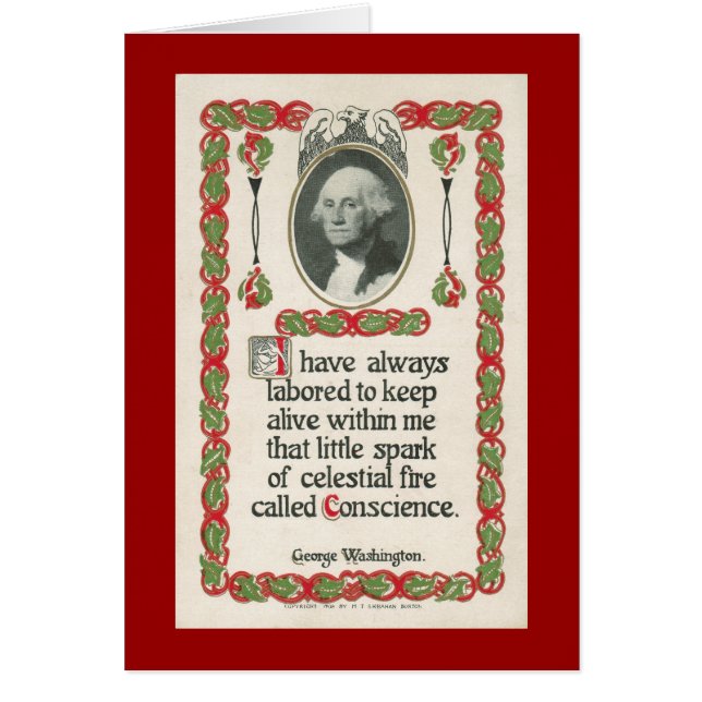 Conciencia de George Washington (Frente)
