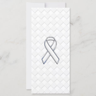 Conciencia de la cinta blanca cromada sobre la imp