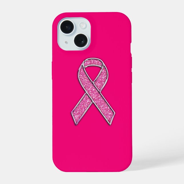 Conciencia de la cinta rosa de estilo cromado y Pu (Reverso )