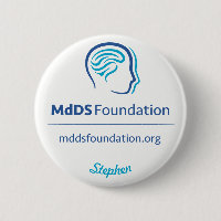 Conciencia de MdDS 2 1/4" botón
