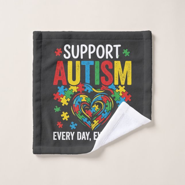 Conciencia del autismo (Toallita)