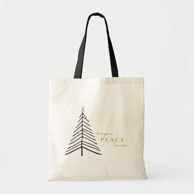 conciencia del cáncer. Bolsas de Totes de vacacion (Frente)