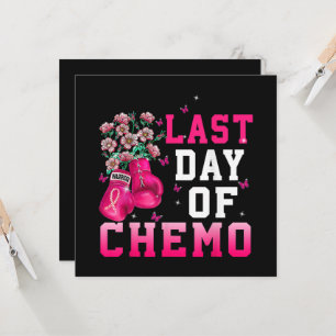 Conciencia del Cáncer de Mama Último Día de Quimio