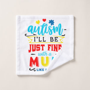 Conciencia sobre el autismo (MAMÁ) Lavar la ropa