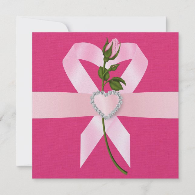 Conciencia sobre el cáncer - Cinta rosa (Anverso)