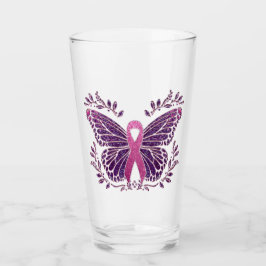 Conciencia sobre el cáncer de mama Butterfly Flora