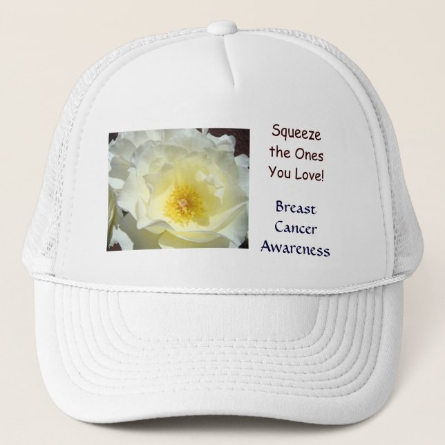 ¡Conciencia sobre el Cáncer de Mama! Gorras Exprim (Anverso)