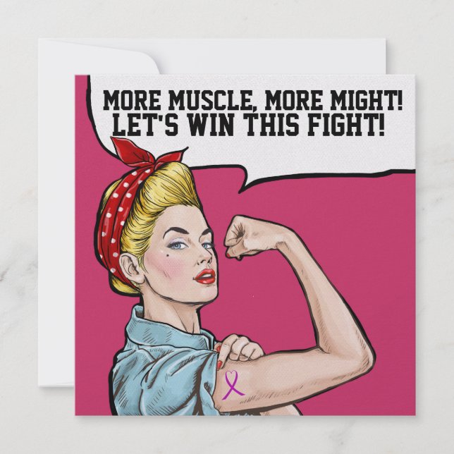 Conciencia sobre el cáncer - Invitación a la cinta (Anverso)