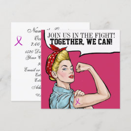 Conciencia sobre el cáncer - Invitación a la cinta