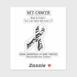 Conciencia sobre el cáncer Pegatina neuroendocrino