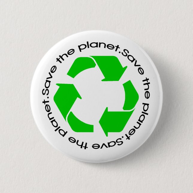 Conciencia sobre el reciclaje | Guardar el botón P (Anverso)