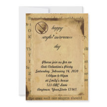 Concienciación de los singles contra invitación a