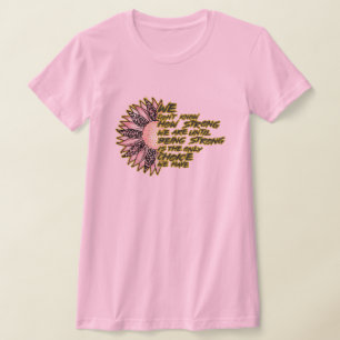 Concienciación sobre el cáncer de mama Camiseta fe