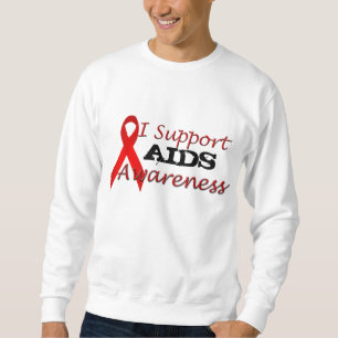 Concienciación sobre el SIDA Cinta Roja Camisa de