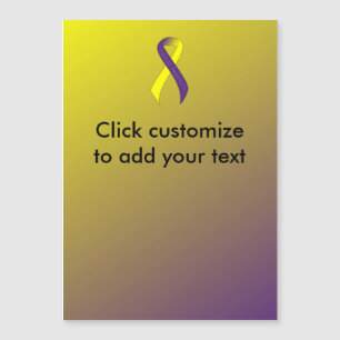 Concienciación sobre el soporte de cinta morada y