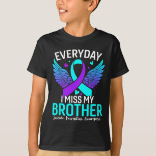 Concienciación suicida Camisa Prevención del suici