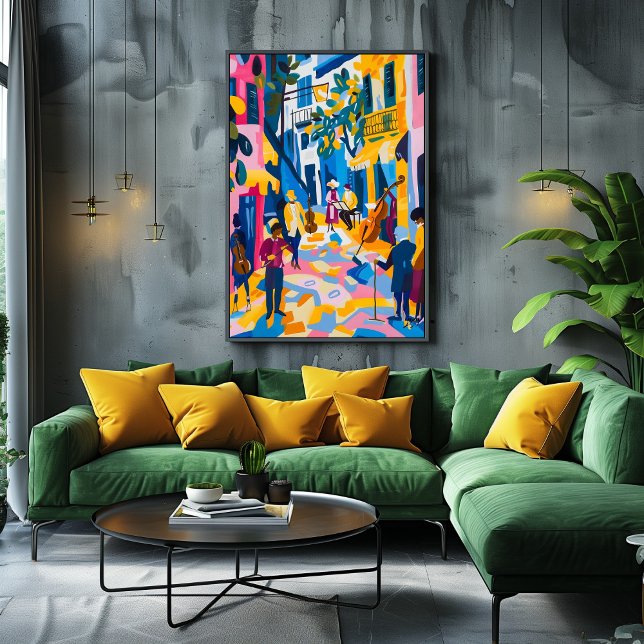 Concierto Callejero: Arte Favista con Música Color (Subido por el creador)