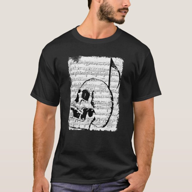 Concierto de rock y rollo en camiseta fuerte de es (Anverso)