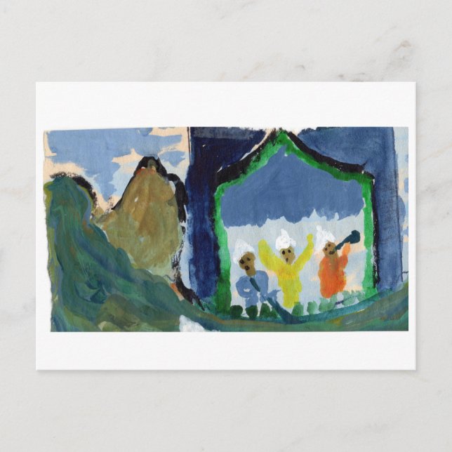 Concierto en la postal de las montañas (Anverso)