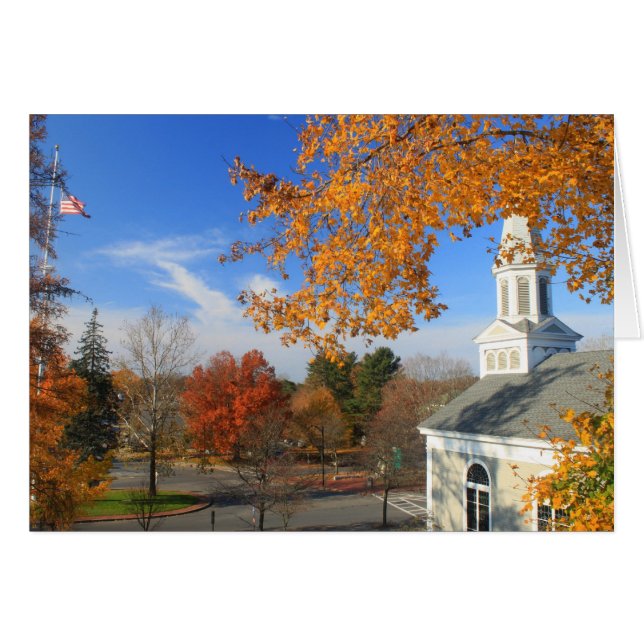 Concordia Massachusetts en otoño (Anverso (Horizontal))