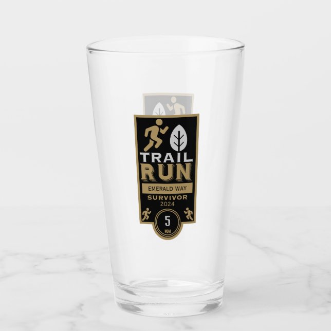 Concurso de carreras de Trail Runner (Anverso)