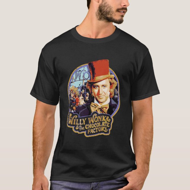 Concurso Willy Wonka Camisa Longsleeve (Anverso)