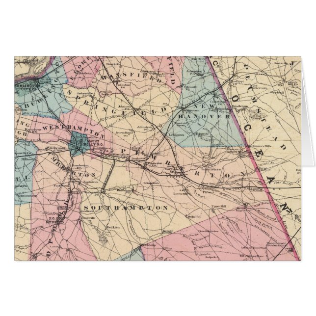 Condado de Burlington, NJ (Anverso (Horizontal))