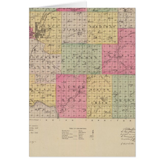 Condado de Cowley, Kansas (Frente)