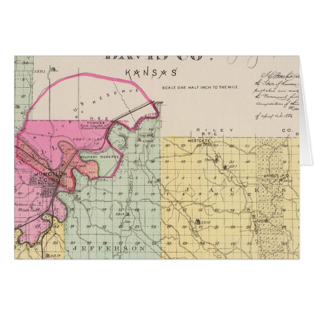 Condado de Davis, Kansas (Anverso (Horizontal))