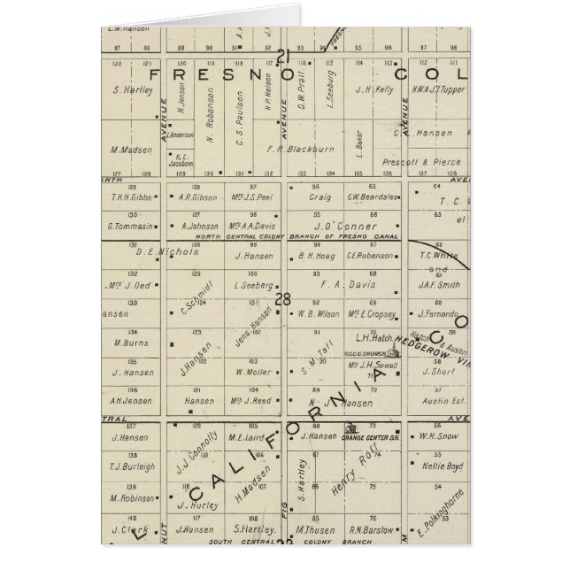 Condado de Fresno, California (Frente)