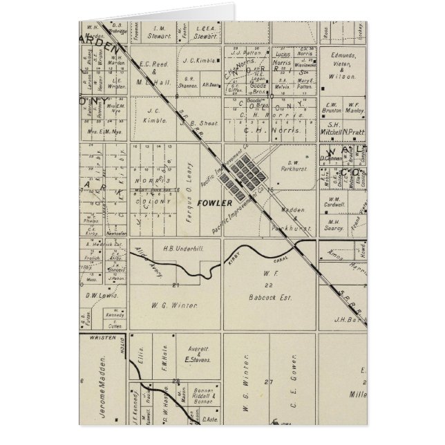 Condado de Fresno, California 17 (Frente)