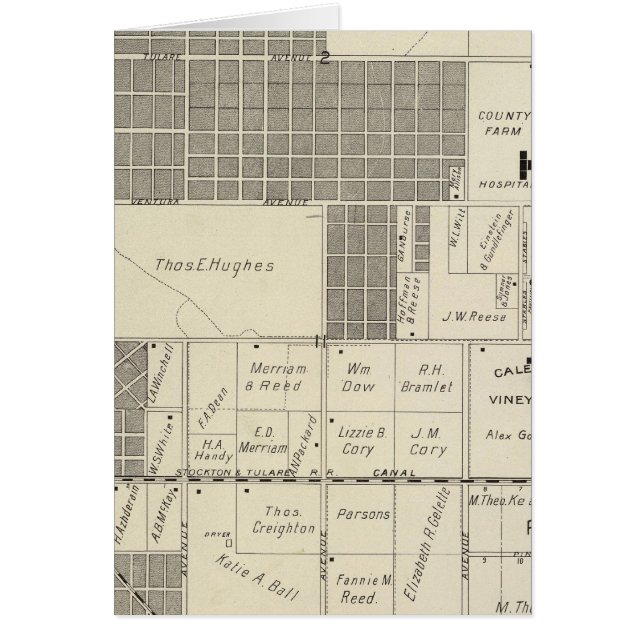 Condado de Fresno, California 18 (Frente)