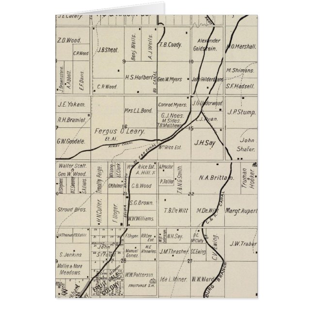 Condado de Fresno, California 2 (Frente)