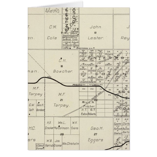 Condado de Fresno, California 4 (Frente)