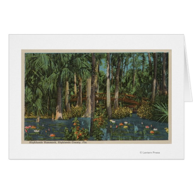 Condado de Highlands, FL - Vista de la Hammock de  (Anverso (Horizontal))