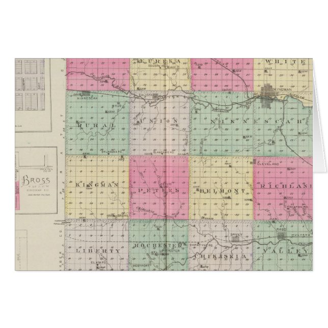 Condado de Kingman, Kansas (Anverso (Horizontal))