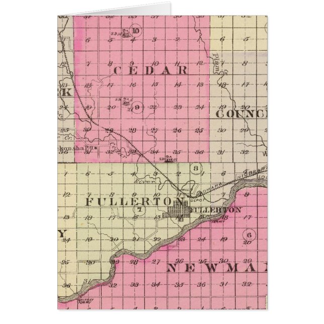 Condado de Nance, Nebraska (Frente)